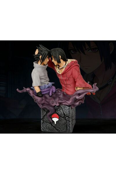 Choice Bandai 18cm WHITE Naruto anime characters Sasuke Uchiha and Itachi Uch...