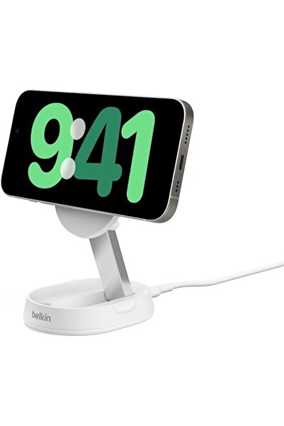 GENERAL شاحن من بلكن بمنفذ USB-C متوافق مع آبل آيفون 12 بقدرة 15 واط مع شحن س...