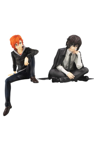 Choice5 Bandai 2pcs no box Bungo Stray Dogs Anime Dazai Osamu Nakahara Chuuya...