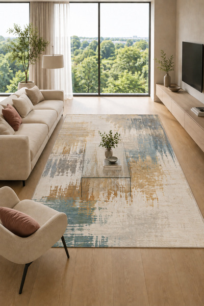 ZNG design home Urban Canvas Modern Soyut Eskitme Desenli Dijital Baskı Kayma...