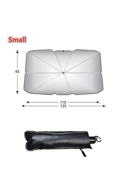 Choice Color 1pcs Small Car Sunshade Windshield Umbrella with 360°Rotation Be...