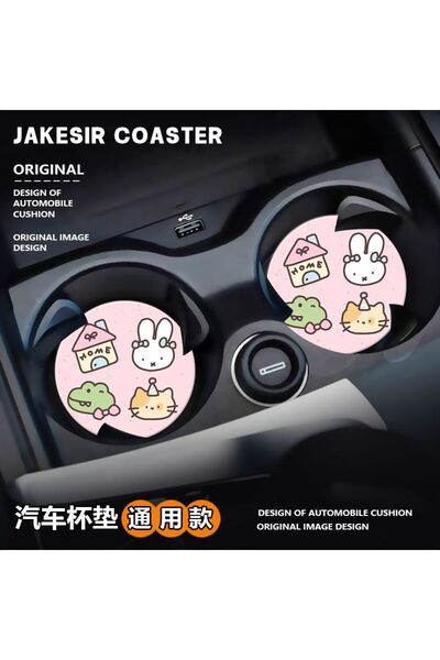 Choice Miffy 02 Cartoon Miffy Rabbit Cute Creative Pattern Car Interior Fashi...