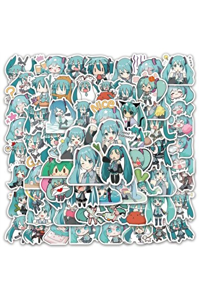 Choice Bandai 50pcs 50pcs Hatsune Miku sticker pack cartoon anime VOCALOID DI...
