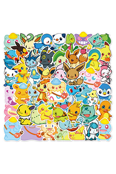 Choice1 Random 50pcs 10/30/50pcs Classic Anime Pokemon Graffiti Stickers Kawa...