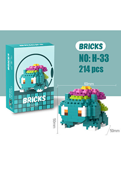 Choice7 No Box H33 Pokemon Anime Figure Micro Building Block Pikachu Eevee Ch...