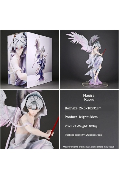 Choice 28CM Kaworu Nagisa Kaworu Nagisa Gk Authentic Figure Anime Merchandise...