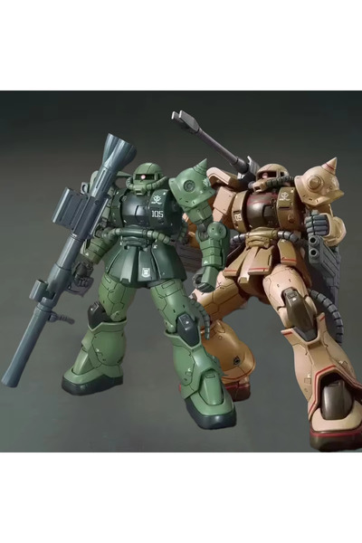 choice2 2pcs GTO Zaku Mass-Produced Char'S Custom Mobile Suit Mech Assembly M...