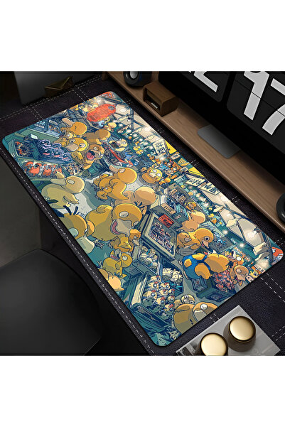Choice18 Bandai 600x300x2mm TK-0000006095 Mouse Pad Pokemon Psyduck 90x40cm t...