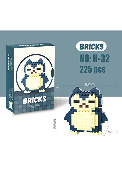 Choice6 With Box H32 Pokemon Anime Figure Micro Building Block Pikachu Eevee ...