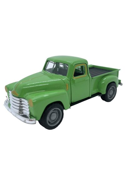 Choice6 Green 1/32 Red Metal Truck Model Vintage Alloy Mini Pull-Back Diecast...