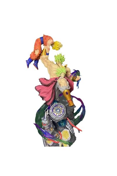 Choice Bandai Broly Vs Goku Dragon Ball Anime Figure: Broly Vs Son Goku PVC S...
