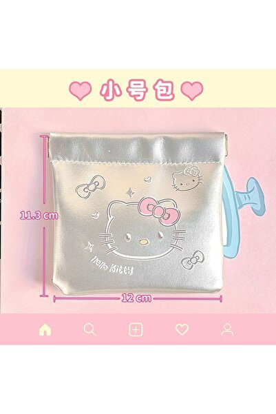 Choice4 B Hello Kitty Storage Bag Mini Makeup Bag HK Data Cable Storager Ins ...