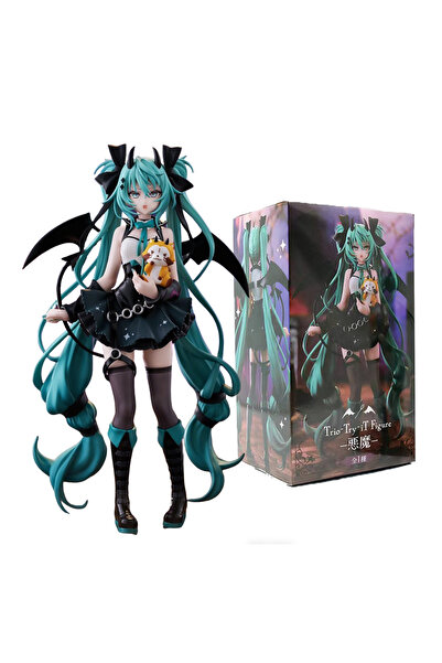 Choice Bandai A with box In Stock Anime Hatsune Miku Little Devil Raccoon Mod...