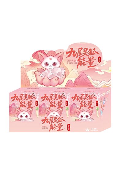 choice2 A set of 6 pcs 【HOT SALE】 Nine Tailed Fox Energy Blind Box Cute Fox F...