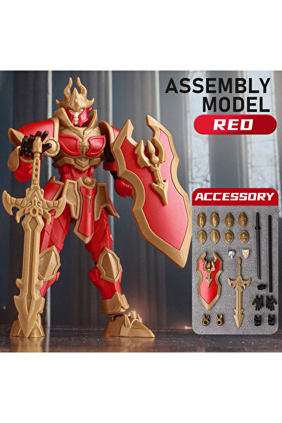 Choice1 Red Kamen Rider Mannequin Model; Interactive Multi- Action Assemblabl...