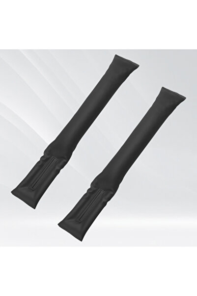 Choice3 2Pcs For Black 2Pcs Car Seat Gap Filler Side Seam Plug Strip Leak-pro...