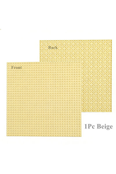 Choice4 Beige 14 Colors 32*32 Dots Double Sided Baseplate Building Blocks Cla...