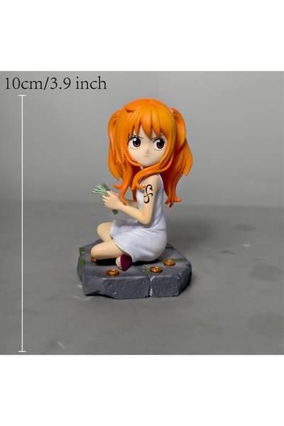 Choice Bandai Nami 10cm 3.9 inch Anime One Piece Figure Nami Action Figures P...