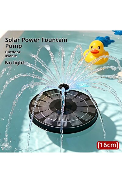 choice2 Bandai 16cm solar no light Floating Yellow Duck Led Water Spray Batht...