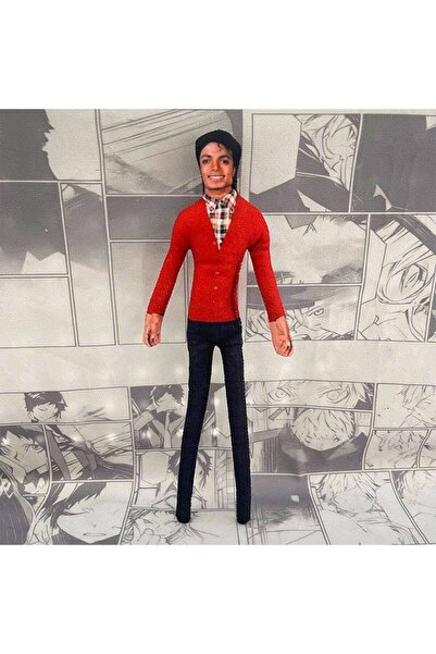 choice2 Bandai Jackson doll F 6pcs Michael Jackson Cosplay Prop Plush Doll St...