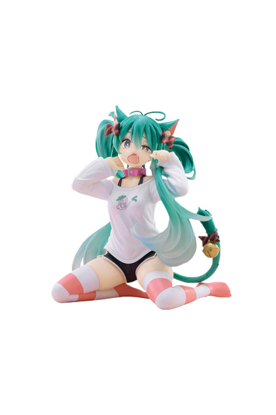 Choice7 Bandai B-no box Hot Hatsune Miku Anime figure Pink dress Sakura Miku ...