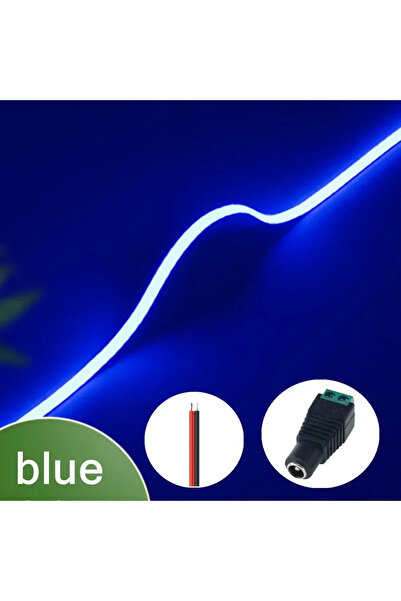 Choice48 5m DC 12V 3mm PCB Blue 12V 24V 3mm Ultrafine COB LED Strip Light Dim...