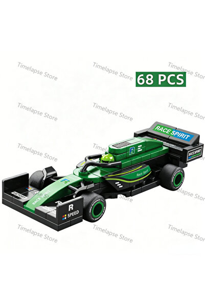 Choice5 no Box 68pcs NEW DIY Four Grid Formula Racers Racing Car Pull Back Sp...