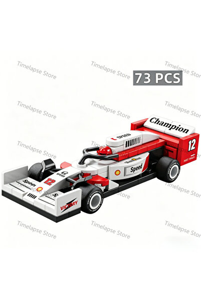 Choice no Box 73pcs NEW DIY Four Grid Formula Racers Racing Car Pull Back Spe...