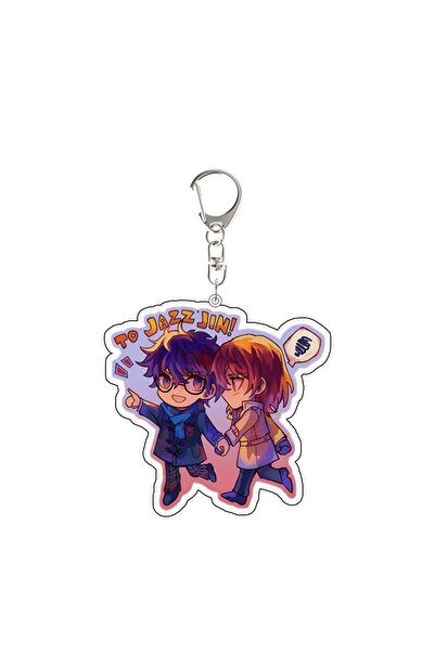 Choice9 Bandai 5 For Persona Amamiya Ren Akechi Goro Shiomi Kotone Acrylic Ke...