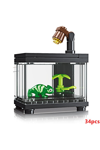 Choice5 Without Box 34pcs DIY Chameleon Mechanical Semi Disassembly Fluoresce...