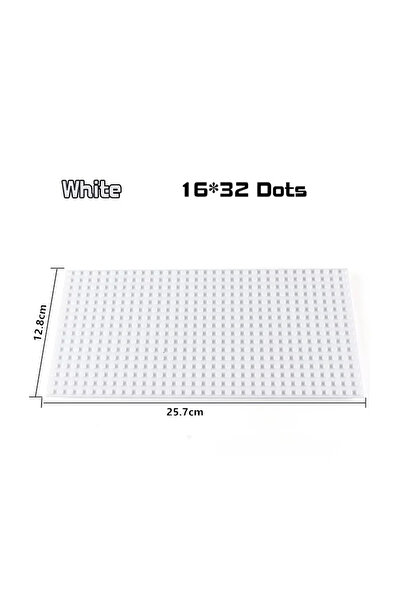 Choice17 16X32 White Classic Blocks Base Plates 32x32 16*32 Dots Road River B...