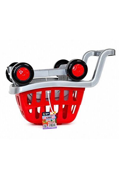 Viva Toys Carucior Cumparaturi Rosu Argintiu