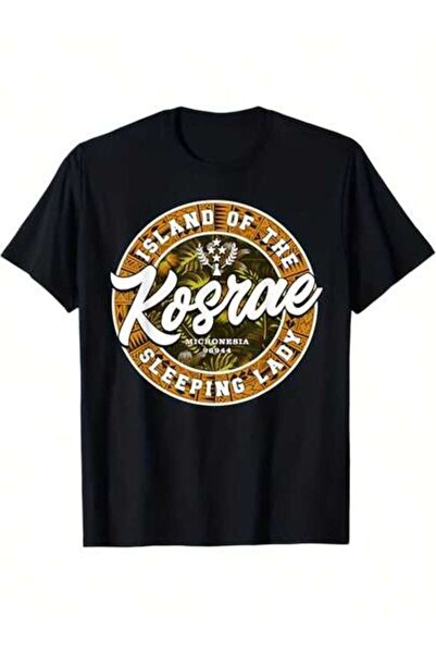 21JNRY Men's Micronesian Kosrae Islander Graphic T-Shirt - Black Casual Crew ...