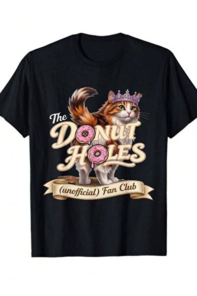 kai22 تي شيرت The Donut Cat Fan Funny Cats Meme