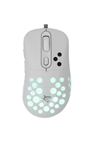 white shark GM-5013 Azrael Gaming Mouse, RGB Lighting, 12,800 DPI, 1K Polling...