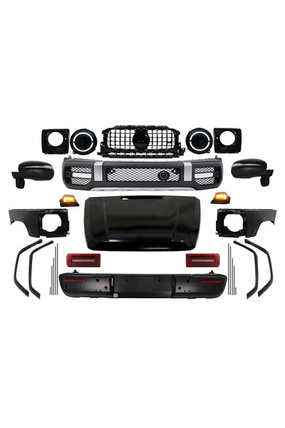 tuningset Body Kit suitable for Mercedes G-Class W463 2008-2017 Wide Body Con...
