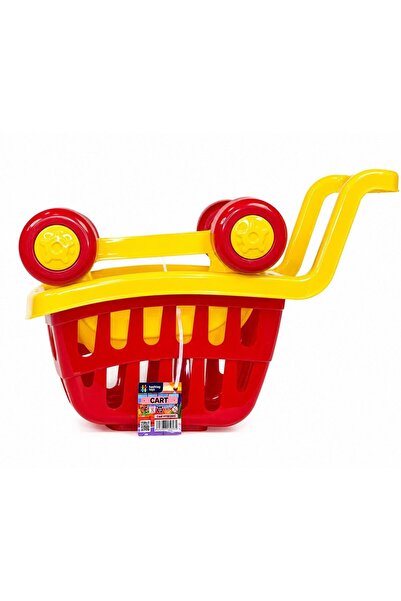 Viva Toys Carucior Cumparaturi Rosu Galben