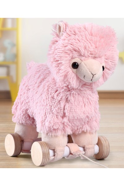 Bonfino Lama Plush Toy, Made with Soft and Snugly Material, Promoting Gross M...