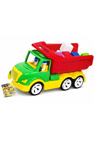 Viva Toys Set Basculanta Mati si Cuburi Rosu