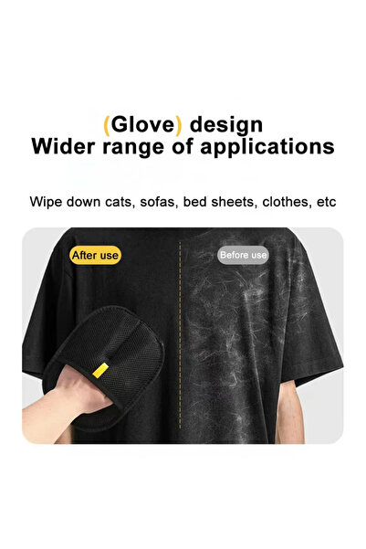 MAGHGM 2 Pcs Pet Hair Remover Grooming Gloves Dog And Cat Hair Remover