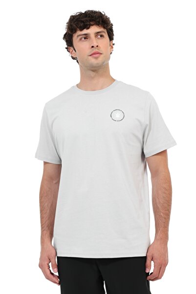 lumberjack Kısa Kol T-Shirt Erkek Gri ML LANOS 11KLR19