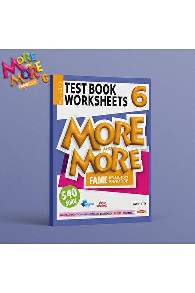 Kurmay Yayınevi 6 MORE&MORE TEST BOOK WORKSHEETS
