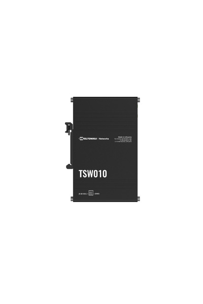 TSW010 Endüstriyel Ethernet Switch – 5 Port 10/100 Mbps