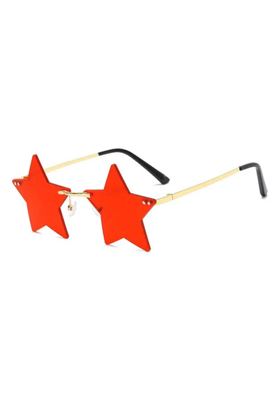 EFAYN.RO Ochelari de soare pentru femei, model super cool cu stea, marime uni...
