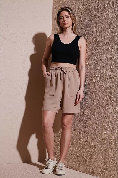 Fashion Friends Women's Linen Shorts 26Y0606K1