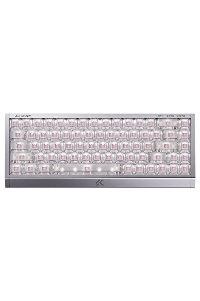 MCHOSE Ace 68 GT Aero Silver %65 Mount Tai GT Pink Magnetic Switch 16K Hz Hal...