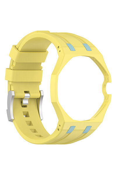 choice2 For Royal POP Yellow-3 2 In 1 Strap + Case for Swatch x AP Royal pop ...