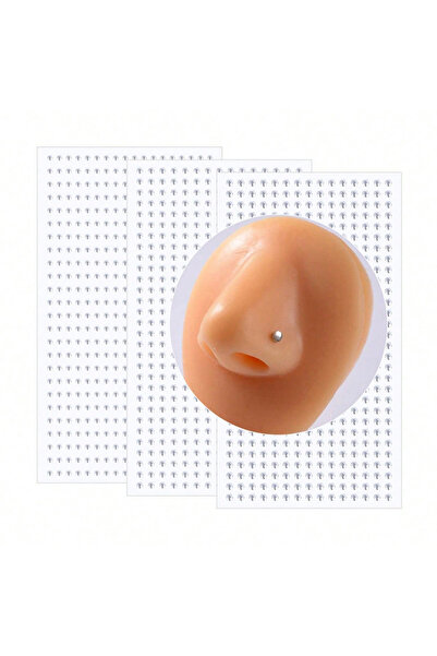 Choice6 Face B Plug & Tunnel Jewelry Face 3-4 Sheets Fake Piercings Nose Ring...