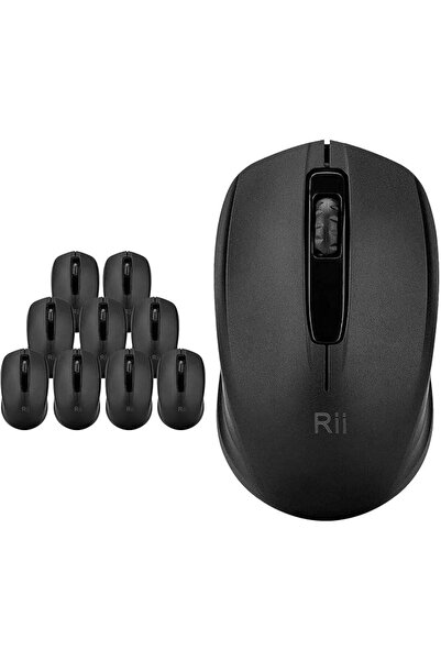 Rii ماوس لاسلكي 1000 نقطة لكل انش للكمبيوتر واللابتوب وويندوز والمكتب يتضمن د...
