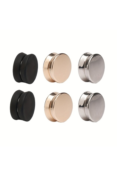 Choice 6pcs 6pcs Fashion Flat Seam Fasteners - Removable Magnetic Snap Button...
